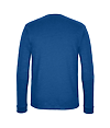 CVC Long Sleeve T-Shirt HEATHER COOL BLUE BACKOF