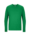 CVC Long Sleeve T-Shirt KELLY GREEN FRONTOF