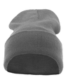 Knit Fold Over Beanie GRAPHITE Front