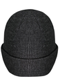 Waffle Knit Beanie BLACK Back