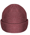 Waffle Knit Beanie BORDEAUX Back