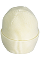 Waffle Knit Beanie CREAM Back