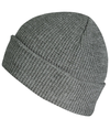 Waffle Knit Beanie GRAPHITE lside