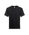 Youth Tri-Blend T-Shirt BLACK FRONTOF
