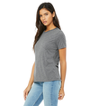 Womens Relaxed Triblend GREY TRIBLEND Side