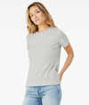 Womens Relaxed Jersey Tee SILVER Side
