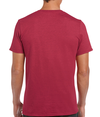 Softstyle Adult T-Shirt ANTIQUE CHERRY RED (90C/10P) Back