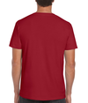 Softstyle Adult T-Shirt CARDINAL RED Back