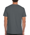 Softstyle Adult T-Shirt CHARCOAL Back