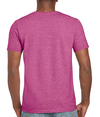 Softstyle Adult T-Shirt HEATHER BERRY (65P/35C) Back
