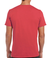 Softstyle Adult T-Shirt HEATHER RED (65P/35C) Back
