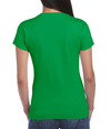 Softstyle Womens T-Shirt IRISH GREEN Back