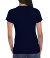 Softstyle Womens T-Shirt NAVY Back