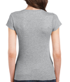 Softstyle Womens T-Shirt SPORT GREY (90C/10P) Back
