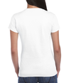 Softstyle Womens T-Shirt WHITE Back