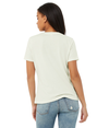 Womens Relaxed Jersey Tee CITRON Back