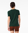 Womens Relaxed Jersey Tee FOREST Back