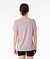 Womens Relaxed Jersey Tee PINK GRAVEL Back