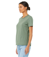 Womens Relaxed Jersey Tee SAGE Side