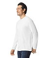 Softstyle Adult Long Sleeve WHITE Side