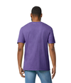 Softstyle Adult V-Neck T-Shirt HEATHER PURPLE (65P/35C) Back