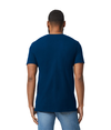 Softstyle Adult V-Neck T-Shirt NAVY Back