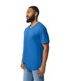 Softstyle Adult V-Neck T-Shirt ROYAL Side