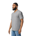 Softstyle Adult V-Neck T-Shirt SPORT GREY (90C/10P) Side