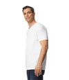 Softstyle Adult V-Neck T-Shirt WHITE Side