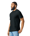 SoftStyle CVC Adult T-Shirt PITCH BLACK MIST SIDE
