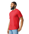 SoftStyle CVC Adult T-Shirt RED MIST SIDE