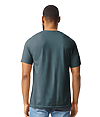 SoftStyle CVC Adult T-Shirt STEEL BLUE BACK
