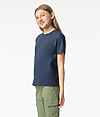 Softstyle CVC Youth T-Shirt NAVY MIST SIDE