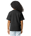 Softstyle CVC Youth T-Shirt PITCH BLACK MIST BACK