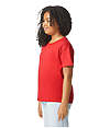 Softstyle CVC Youth T-Shirt RED MIST SIDE