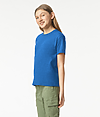 Softstyle CVC Youth T-Shirt ROYAL MIST SIDE