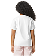 Softstyle CVC Youth T-Shirt WHITE BACK