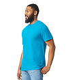 SoftStyle CVC Adult T-Shirt CARIBBEAN MIST SIDE