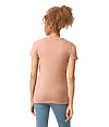 SoftStyle CVC Womens T-Shirt DUSTY ROSE BACK
