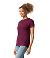 SoftStyle CVC Womens T-Shirt MAROON MIST SIDE
