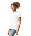SoftStyle CVC Womens T-Shirt WHITE SIDE