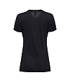 Womens Tri-Blend T-Shirt BLACK BACKOF