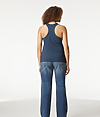 Softstyle CVC Womens Racerback NAVY MIST BACK