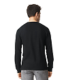 Softstyle CVC Long Sleeve Tee PITCH BLACK BACK