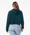 Womens Cropped Hoodie ATLANTIC Back