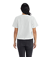 Womens Heavyweight Boxy Tee BONE Back