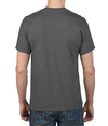 DryBlend Adult T-Shirt DARK HEATHER Back