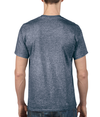 DryBlend Adult T-Shirt HEATHER DARK NAVY (65P/35C) Back