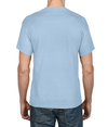 DryBlend Adult T-Shirt LIGHT BLUE Back