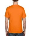 DryBlend Adult T-Shirt S. ORANGE Back